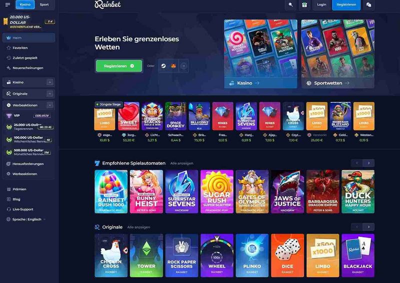Rainbet Casino-recension för kryptospelare Rainbet Casino-recension för kryptospelare