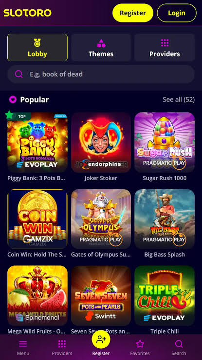 Recenzja programu VIP w kasynie online Slotoro